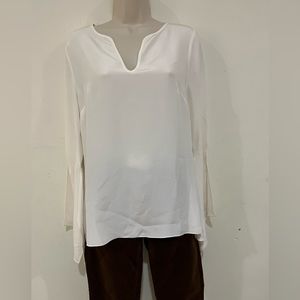 Ramy Brook Black Silk Top. Small